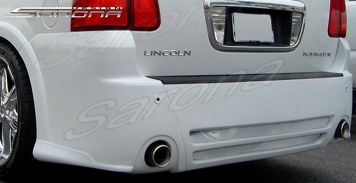 Custom Lincoln Navigator Rear Bumper  SUV/SAV/Crossover (2003 - 2006) - $890.00 (Part #LC-001-RB)